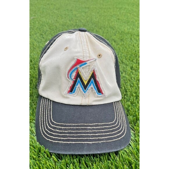 Miami Marlins 47 Brand Soft Unstructured Hat Cap MLB‎ Small - Picture 1 of 11